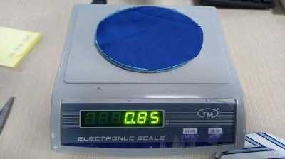 Fabric weight check and calculation